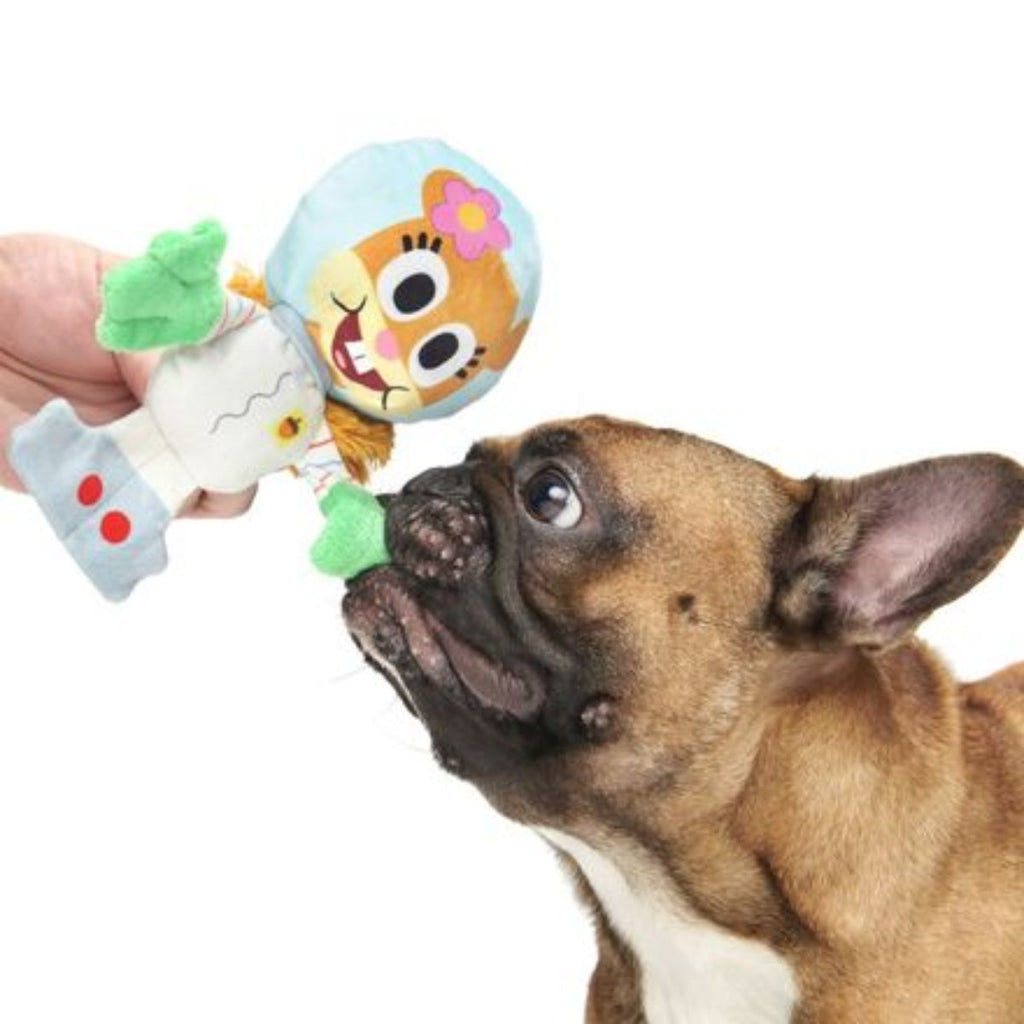 Kah-Rah-Tay Chomp Sandy Plush Tug Dog Toy